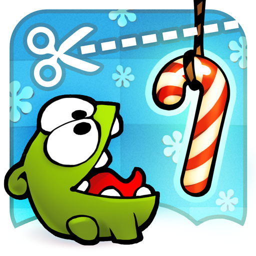 Cut the Rope Holiday Gift unblocked at gamesmf.com
